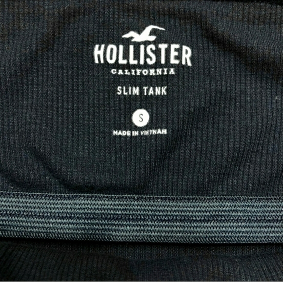 HOLLISTER Navy Blue Slim Tank Bodysuit Size Small. NWOT! - Picture 4 of 7